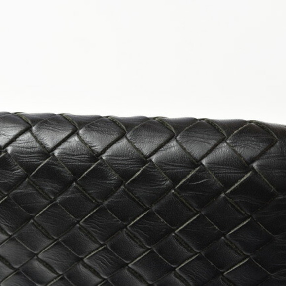 Bottega Veneta Wallet Men's BOTTEGA VENETA Long 156819 V4651 1000 Intrecciato... - Picture 3 of 12